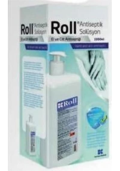 Antiseptik Solüsyon El Ve Cilt Antiseptiği 1000 Ml Pompa Aparatı Ile