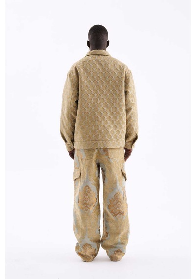 Oversize Jacket Altın