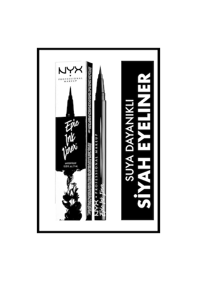 Lash Sensational Sky High Maskara & Nyx Professional Makeup Siyah Eyeliner - Epic Ink Liner Black pktskyhepclnr-9300 Diğer