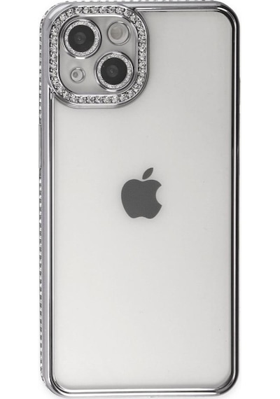 Apple Uyumlu iPhone 14 Kilif Koruma Lensli Tasli Dizayn Seffaf Kapak 561970938