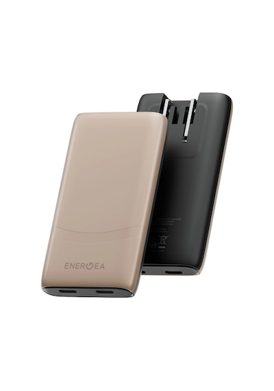 Energea Travelworld Edge 65 2 Adet 65w Usb 3.0 Çıkışlı Universal Pd Hızlı Şarj Aleti - Gold