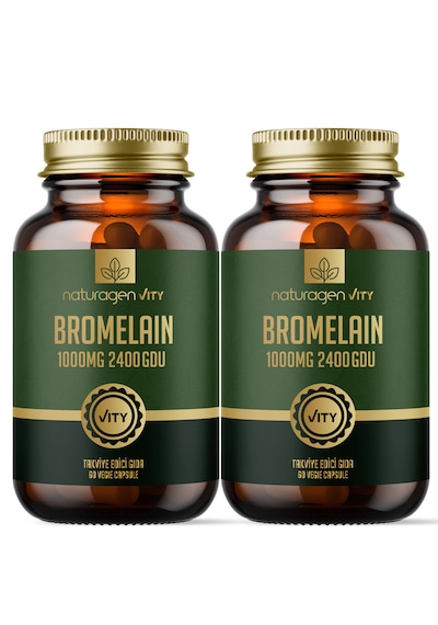 Naturagen Bromelain 1000 MG 2 x 60 Kapsül