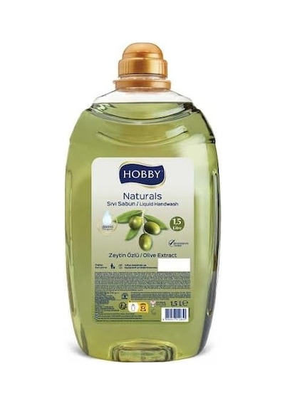 Sıvı Sabun Naturel Zeytin 1500 Ml