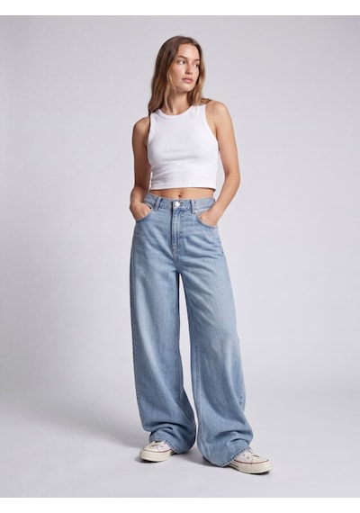 LTB Brıtta Geniş Paça Orta Bel Light İndigo Jean Pantolon