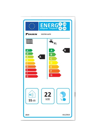Daikin Vz Premix D2CPX0-AATR 23/23 Kw 19.000 Kcal Tam Yoğuşmalı Kombi