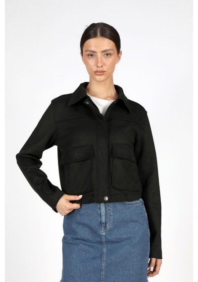 Lee Cooper Poem Kadın Nubuk Mont Siyah-20557-siyah Siyah