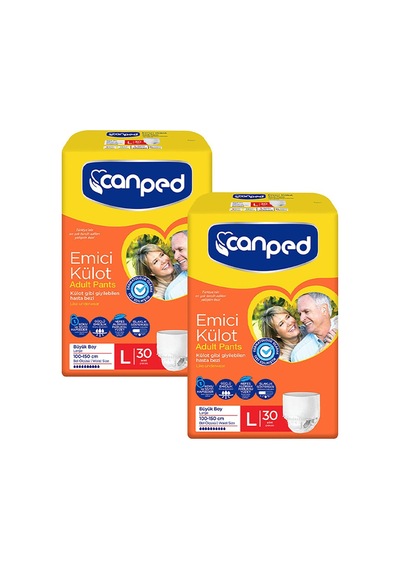 Canped Emici Külot Büyük Paket 60'lı Tarı Diğer
