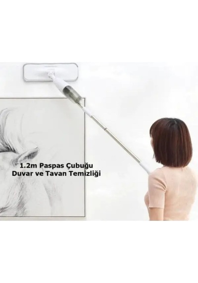 Beyaz Sıpray Mop 360
