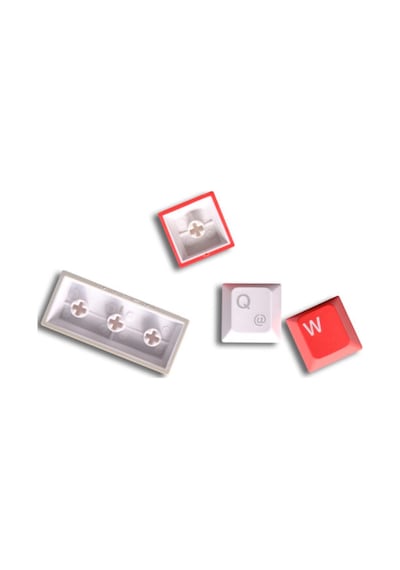 Cherry Double Shot Pbt Full Set Kırmızı Türkçe Keycap Set
