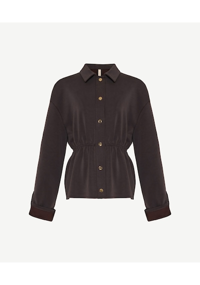 Yargıcı Regular Polo Yaka Uzun Kol Sweatshirt 26kksw9004l 208 Kahverengi