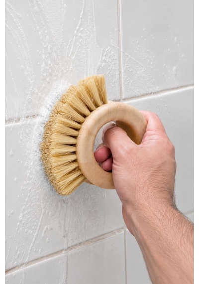 Yuvarlak Çok Amaçlı Patates Sebze Temizleme Ve Bulaşık Banyo Fayans Ovma Fırçası Mt300