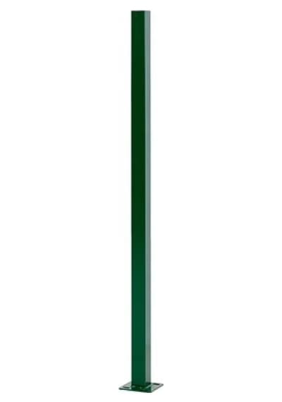 100 Cm Çim Çit Direği. Tutturma Aparatı. Metal Baba. Montaj Aparatları Dahil