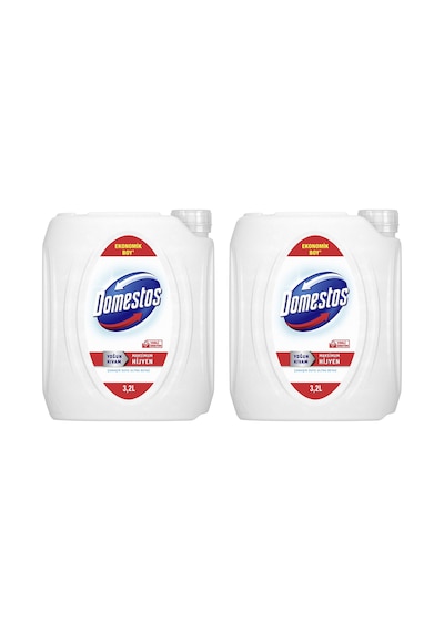 Domestos Çamaşır Suyu 3240 Ml Ultra Beyaz X 2 Adet Yeni Ambalaj 2'li Set