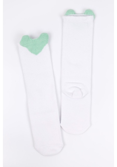 Le Mabelle Mint Kalpli Kız Çocuk Çorap Mint
