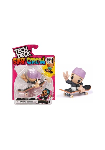 Mey İthalat 6071054 Tech Deck Sk8 Crew Tekli Paket Mavi