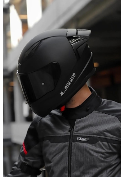 Ls2 Rapid 2 Race Mat Siyah Kask