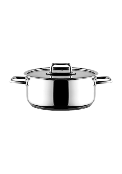 Aryıldız Colombus Metal Kulp Cam Kapak Derin Tencere - 20 Cm