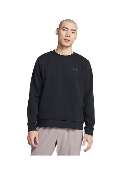 Under Armour Unstoppable Flc Crew Eu Erkek Sweatshirt 1389351-001 Siyah