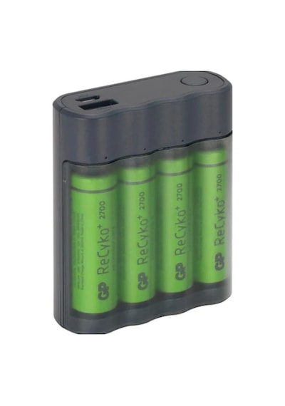 GP X411 AA 2700 Serisi USB Pil Şarj Cihazı + Powerbank