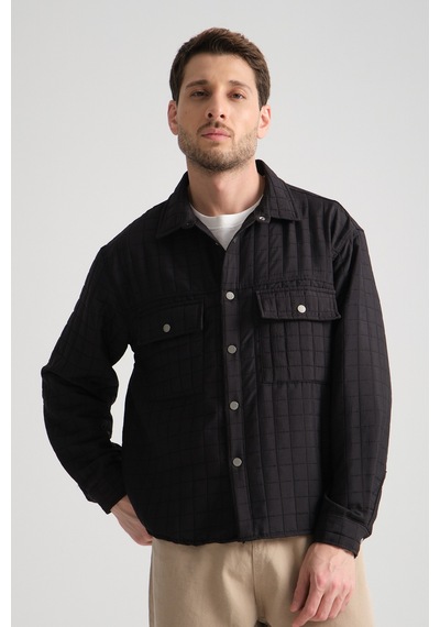 Redline Grit Erkek Oversize Ceket Siyah