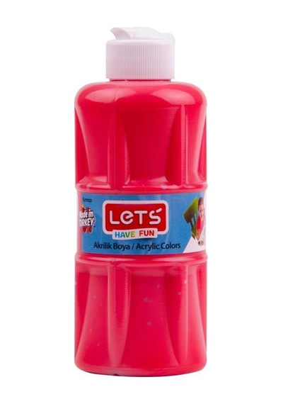 Lets Akrilik Boya 250 Ml Kırmızı L 5704