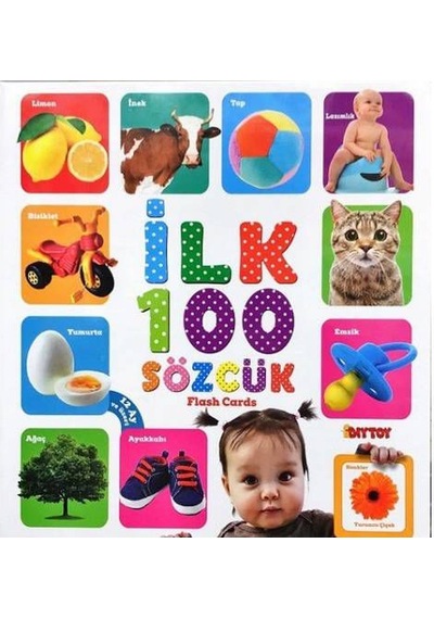 Ilk 100 Sözcük Kelime Türkçe Ingilizce Zeka Oyun Kartları