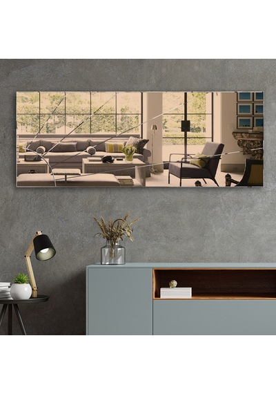 Decorita Bronz Güneş Desen Kanallı 130x50CM