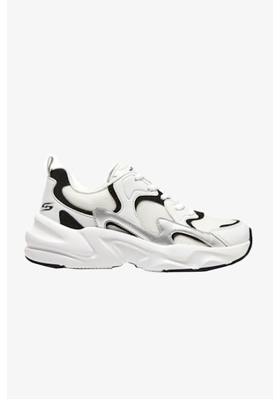 Skechers Bobs Bamina 2 - Tides Revitalized Kadın Beyaz Sneaker 117364 Wbks Beyaz