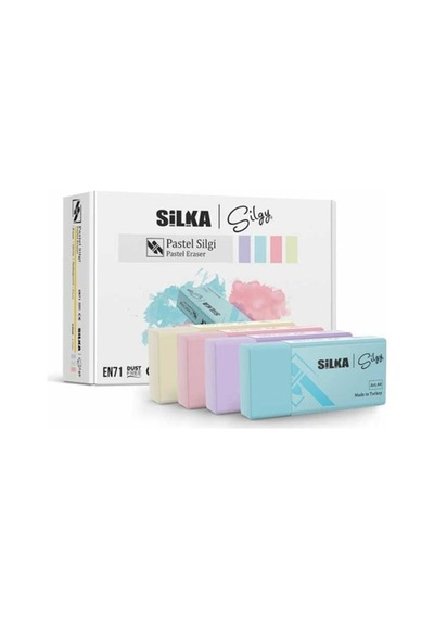 Silka Silgi Pastel 4 Renk 24 Lü Art.44