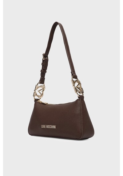 Love Moschino Logolu Ayarlanabilir Askılı Çanta Bayan Çanta Jc4007pp1plb0300 Kahve