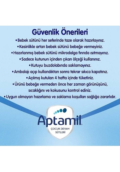 Aptamil 1 Bebek Sütü 1200 Gr  2 Adet