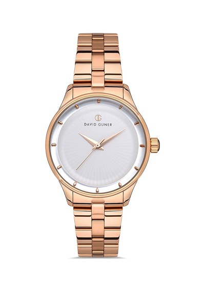 David Güner Kadın Kol Saati Dg-8397la-c1 Rose Gold