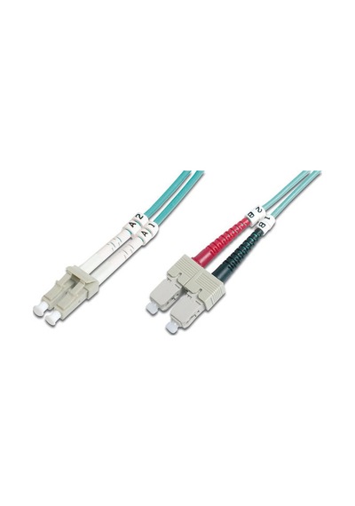 Digitus Dk-2532-10/3 10 Mt Lc-sc 50/125 Om3 Multimode Fiber Patch Kablo