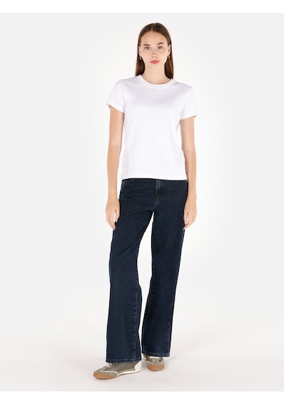 Colin's Colins Koyu Mavi Kadın Pantolon Denim