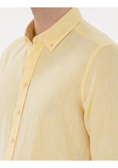 Pierre Cardin Erkek Sarı Gömlek Desenli 50303245-vr044 Sarı Pierre Cardin Erkek Sarı Gömlek Desenli 50303245-vr044 Sarı