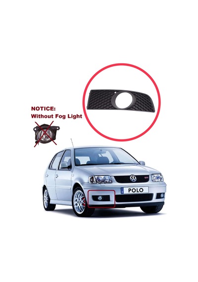 Vw Polo 3 6n2 1999-2001 Makyajlı İçin Ön Sağ Sis Far Çerçevesi