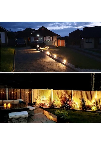 Bahçe Led Armatür Paslanmaz Dekoratif Dış Mekan Aydınlatma Lamba Doğal Sıcak Beyaz A-1302 6w 220v Ip68 Sıcak Beyaz