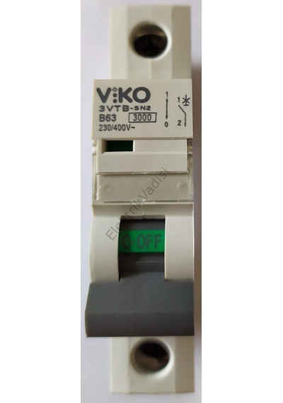 Viko 1X63 Amper W Otomat B Tipi 3Ka Sigorta