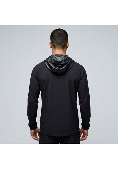 Siyah Joma Erkek Günlük Sweatshirt Kapşonlu Full Zip Style 4241305