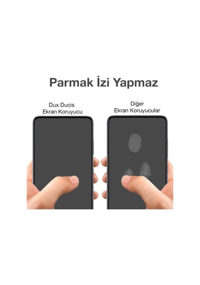 Dux Ducis Apple Uyumlu iPhone 12 Pro Max 6.7Inç Tempered Cam Ekran Koruyucu 1 Siyah