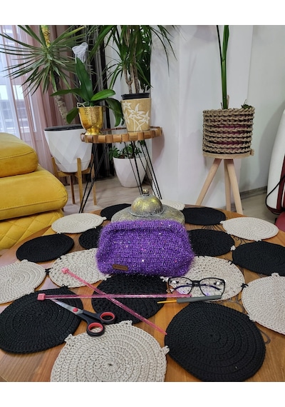 Violeta Klaç Çanta Mor