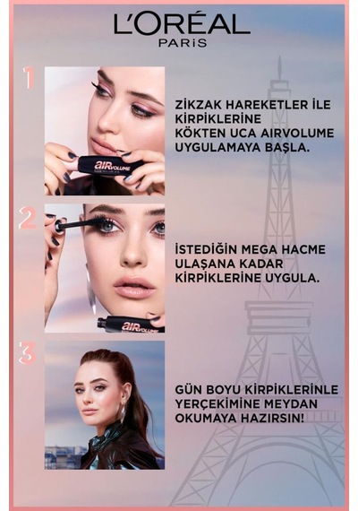L'Oreal Paris Air Volume Maskara Mega Black