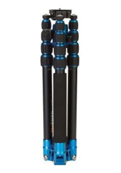 Benro Mefoto A1350Q1B Roadtrip Aluminum Travel Tripod Kit (Blue)​
