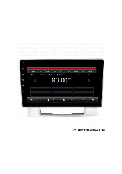Myway Opel Astra J Android Multimedya Carplay Navigasyon Ekran - 8gb Ram+128 Gb Hdd - Myway