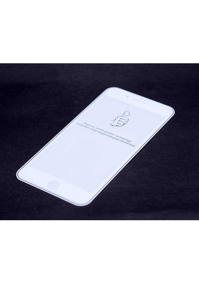 Apple Uyumlu iPhone 8 Plus Zore Kenarları Kırılmaya Dayanıklı Cam Ekran Koruyucu