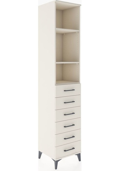 Hyperion Dolap 3 Raflı 6 Çekmeceli 44x44x221 Aytaşı-aytaşı Aytaşı Hyperion Dolap 3 Raflı 6 Çekmeceli 44x44x221 Aytaşı-aytaşı Aytaşı