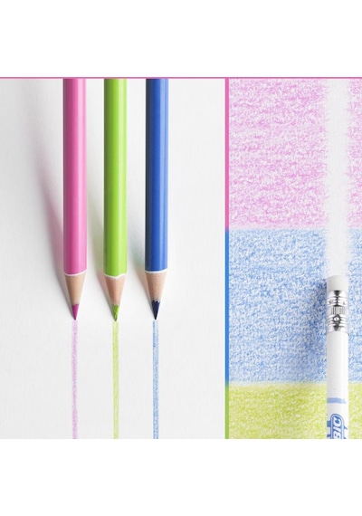 Bic Evolution İllision Silinebilir Kuru Boya 24 Renk 987869