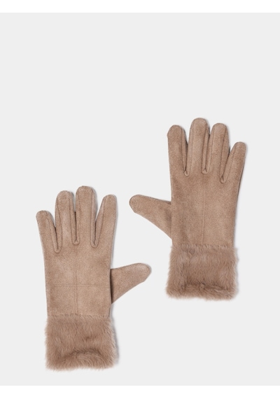 Colin's Colins Kadın Bej Eldiven Cl1077246 Q1.v1 Beı Bej