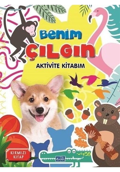 Benim Çılgın Aktivite Kitabım - Kırmızı Kitap / Kolektif