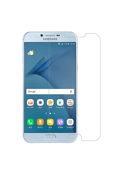 Samsung Uyumlu Galaxy A8 2015 Nano Kırılmaz Cam Ekran Koruyucu Şeffaf